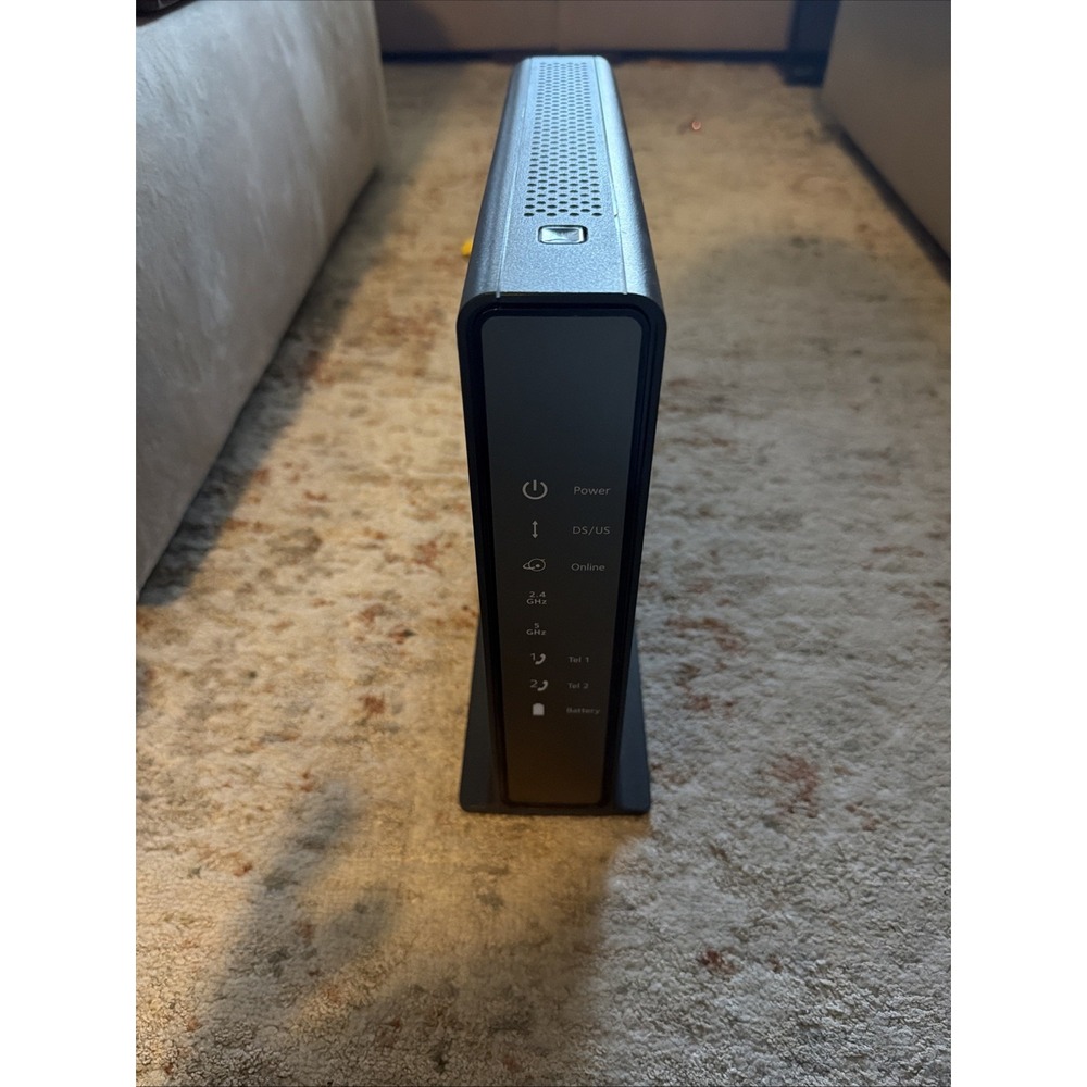 Router Modem Modern Voice NETGEAR AC1900 C7100V *Tested. NO POWER CORD